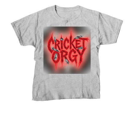 Cricket Orgy, a Sport Grey Youth Unisex Tee