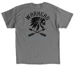 Warhead Team Terror logo shirts.&nbsp;, a Charcoal Classic Unisex Tee (back-view)