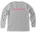 Team Simone T-shirts, a Athletic Heather Premium Long Sleeve Tee (back-view)