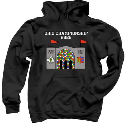 Ohio Champs 2026 Merch, a Black Pullover Hoodie