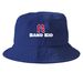 Band Booster Kid Swag, a Royal Blue Printed Bucket Hat