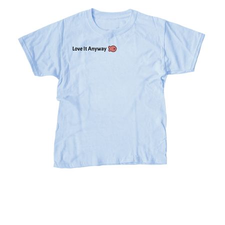 Cat Shark&nbsp;, a Light Blue Youth Unisex Tee