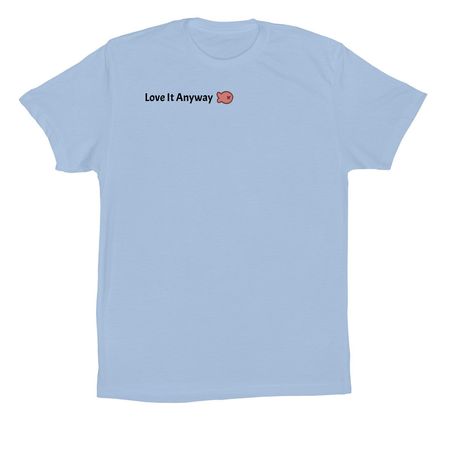 Cat Shark&nbsp;, a Baby Blue Premium Cotton Tee