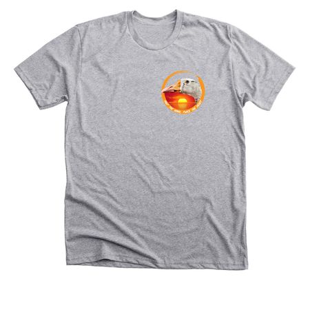 Stewart the Goose, a Athletic Heather Premium Unisex Tee