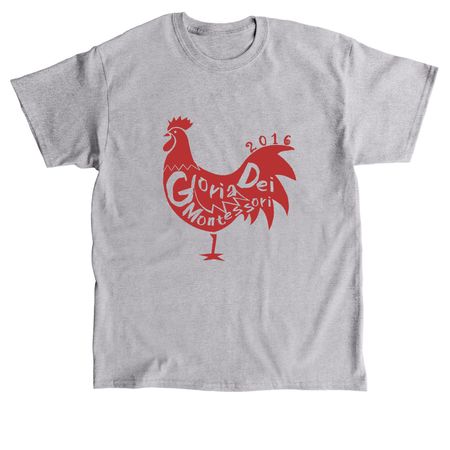 Old School Coop Crew, a Sport Grey Classic Unisex Tee