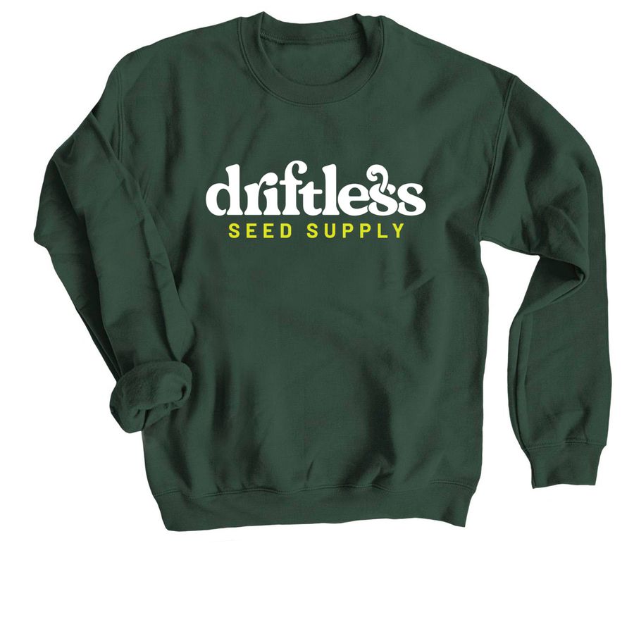 Driftless Seeds T-shirts and Hoodies, a Forest Crewneck Sweatshirt