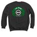 Holiday Nuthouse (LSAM) | stigma, a Black Crewneck Sweatshirt (back-view)