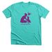 Family Matters - Pit Bull Type Dogs, a Heather Sea Green Premium Unisex Tee