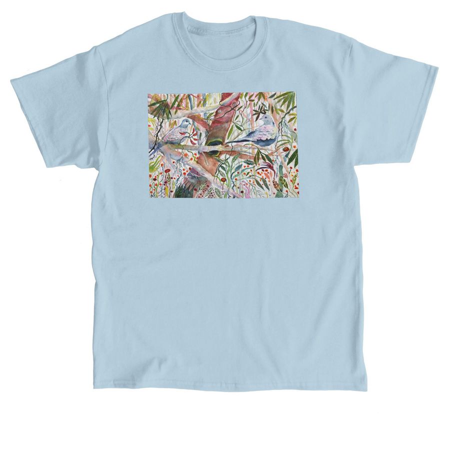 Taking Your Leave by Dan White, a Light Blue Classic Unisex Tee