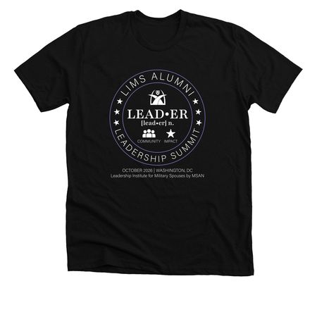 Leadership Summit&nbsp;, a Solid Black Blend Premium Unisex Tee