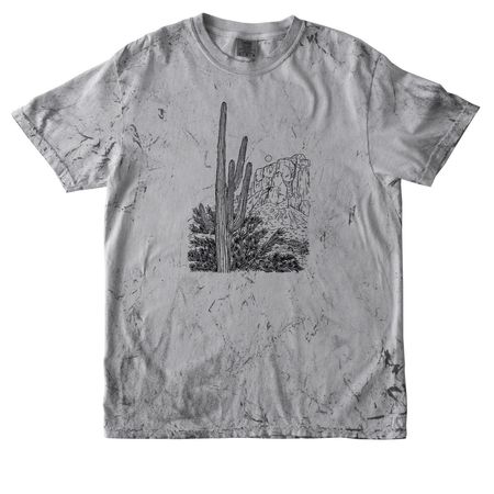 Superstition Mountains, a Smoke Comfort Colors Colorblast Tee