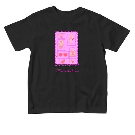 Fun in the Sun, a Black Toddler Tee