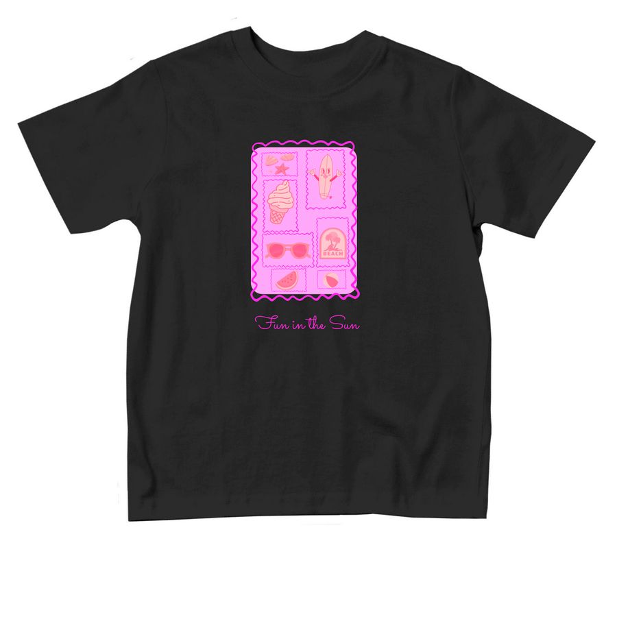 Fun in the Sun, a Black Toddler Tee