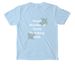 Turtle Club- Pocket, a Chambray Comfort Colors Pocket Tee (back-view)