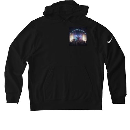 Tonits the Unprovoked Band Tees and Hoodies&nbsp;, a Black Nike Club Fleece Pullover Hoodie