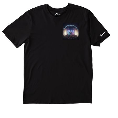 Tonits the Unprovoked Band Tees and Hoodies&nbsp;, a Black Nike Dri-FIT Jersey Blend Performance Tee