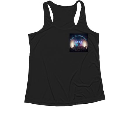 Tonits the Unprovoked Band Tees and Hoodies&nbsp;, a Black Women's Performance Tank