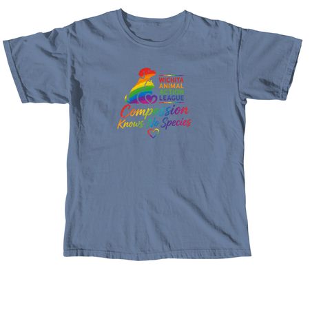 Celebrate Pride Month with us at WAAL, a Blue Jean Comfort Colors Unisex Tee
