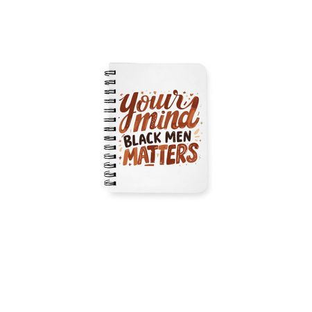 Your Mind Matters Notebook, a White Spiral Notebook