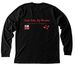 BMT Sunshine Fundraiser, a Black Heather Premium Long Sleeve Tee (back-view)