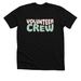 Volunteer - Crew, a Solid Black Blend Premium Unisex Tee