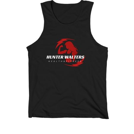 Hunter Walters Merchandise, a Black Premium Cotton Tank