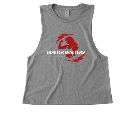 Hunter Walters Merchandise, a Aluminum Grey Allmade Eco Triblend Women?s Muscle Tank