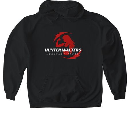 Hunter Walters Merchandise, a Black Gildan Softstyle Pullover Hoodie