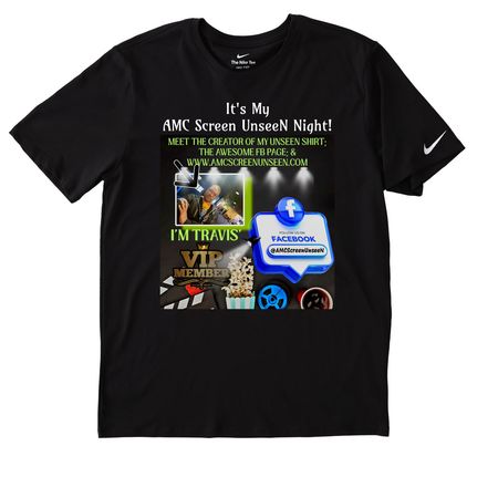 Come & See Me!, a Black Nike Dri-FIT Jersey Blend Performance Tee