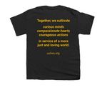 75th Anniversary T-Shirts, a Black Youth Unisex Tee (back-view)