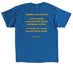 75th Anniversary T-Shirts, a Royal Classic Unisex Tee (back-view)