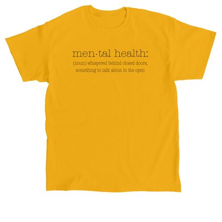 Mental Health, a Gold Classic Unisex Tee