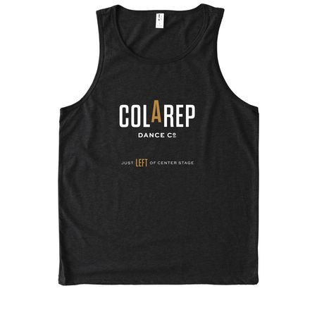 Cola Rep 2026 Season, a Deep Black Allmade Eco Triblend Tank