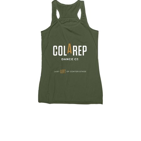 Cola Rep 2026 Season, a Military Green Women's Racerback