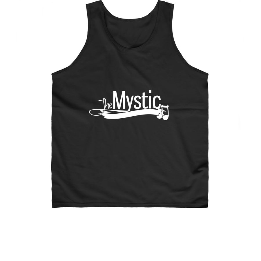 Mystic Merchandise, a Black Classic Unisex Tank Top