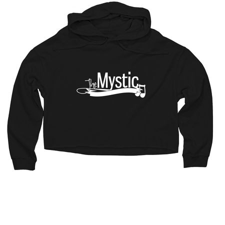 Mystic Merchandise, a Black Women?s Lightweight Cropped Hoodie