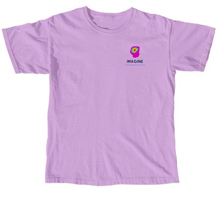 NEW! IABA Logo Comfort Colors Tee, a Neon Violet Comfort Colors Unisex Tee