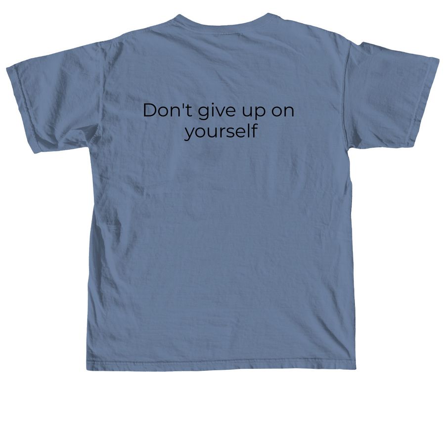 Fred's Fighters&nbsp;, a Blue Jean Comfort Colors Unisex Tee (back-view)