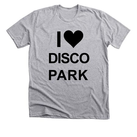I Love Discovery Park, a Athletic Heather Premium Unisex Tee