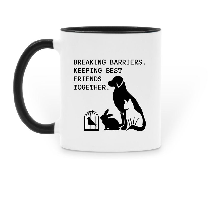 The ARK - Mug Collection, a Black Two-Tone Ceramic Mug