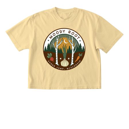 Moody Root Farm Merch, a Butter Comfort Colors Boxy Tee