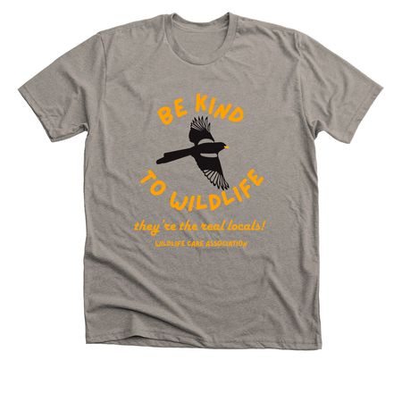 Be Kind to Magpies!, a Heather Stone Premium Unisex Tee