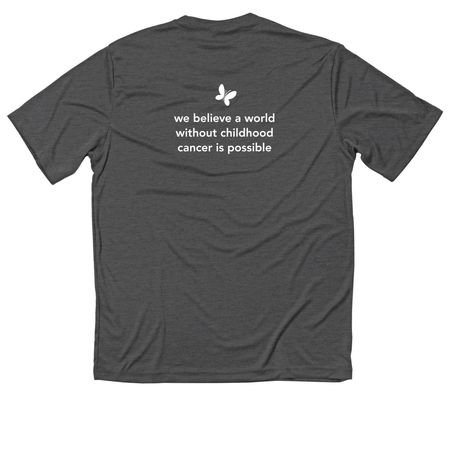 CCRF Logo Athletic Shirts, a Iron Grey Heather Classic Performance Tee (back-view)