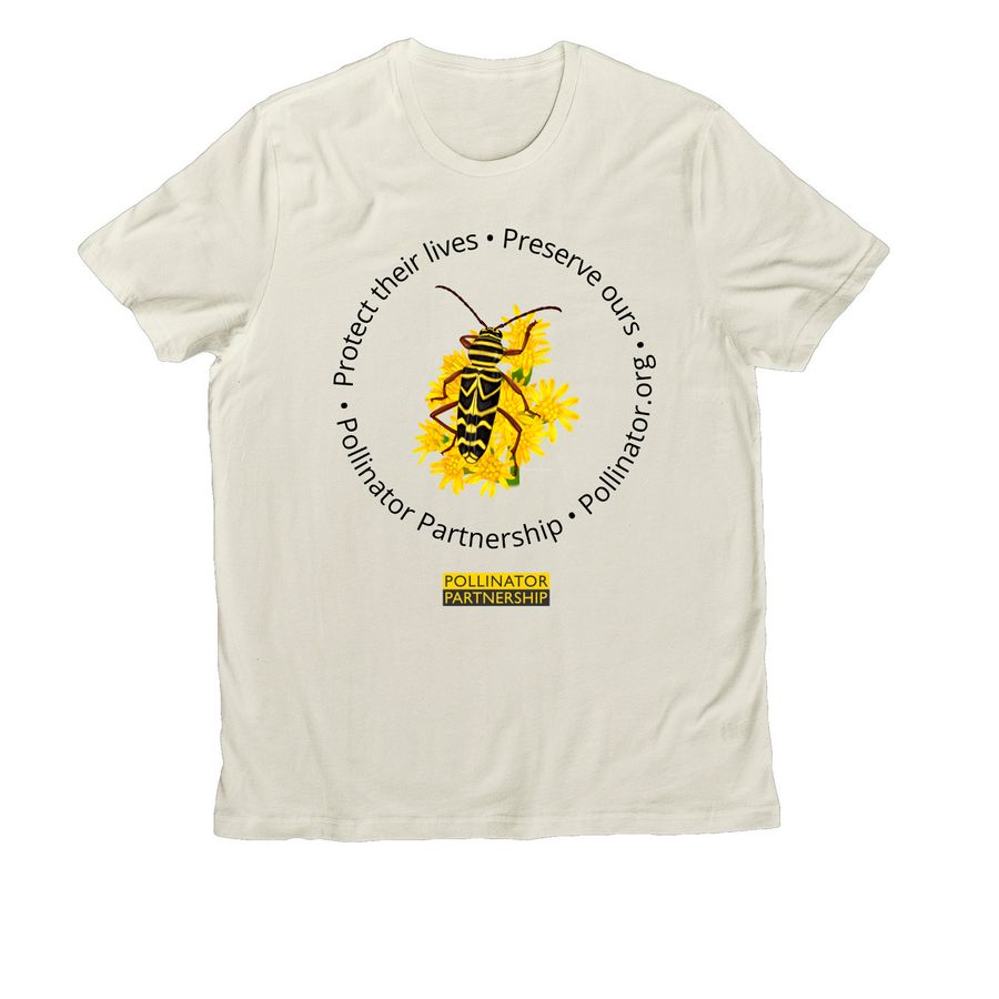 Beetle- Light Color Shirts, a White Sand Allmade Organic Cotton Unisex Tee