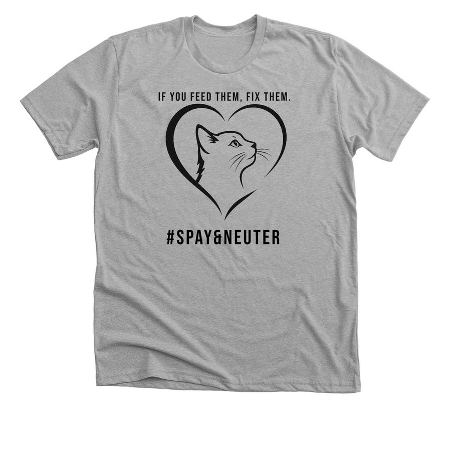TNVR- FUNDRAISER, a Athletic Heather Premium Unisex Tee