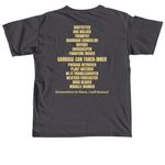The Snarky Agent | Tees & Sweatshirts, a Graphite Comfort Colors Unisex Tee (back-view)
