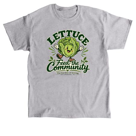 Lettuce Feed the Community, a Sport Grey Classic Unisex Tee