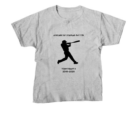 Team Danny X 2026, a Sport Grey Youth Unisex Tee