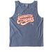 Retro Cougar Shirts - Dark, a Blue Jean Comfort Colors Tank Top
