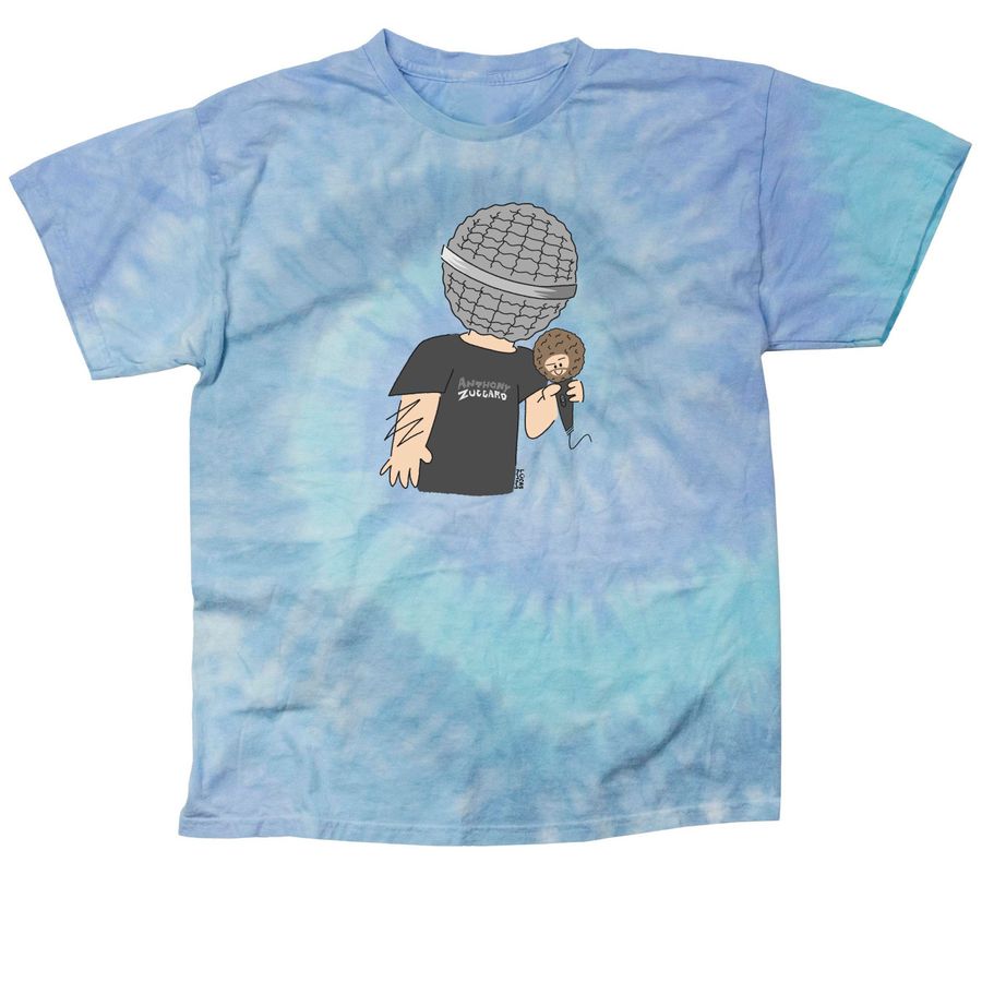 Mic Head, a Lagoon Classic Tie Dye Tee